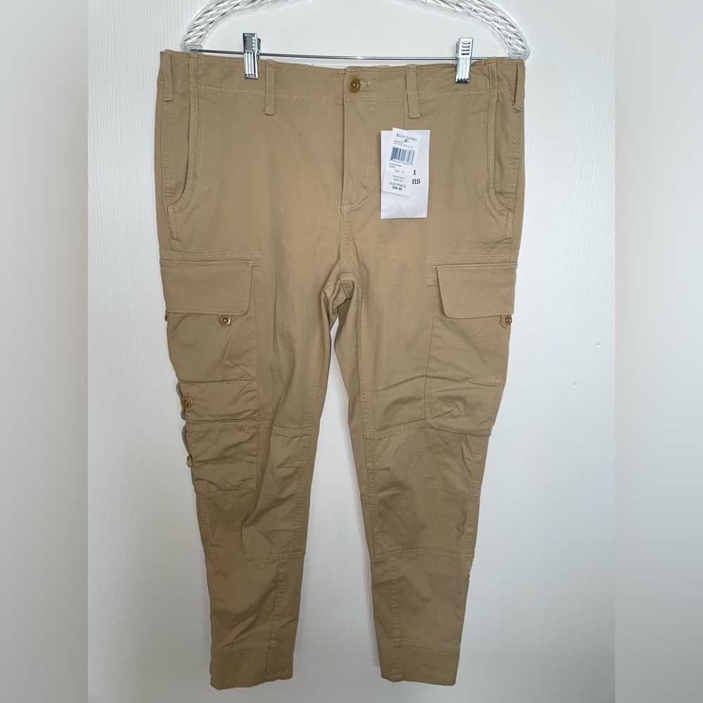Ralph Lauren sport cargo pants mid rise
